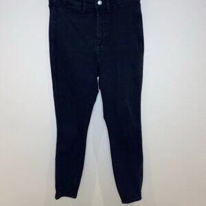 The Way-High Skinny Jean Black ORGANIC Cotton Regular Stretch